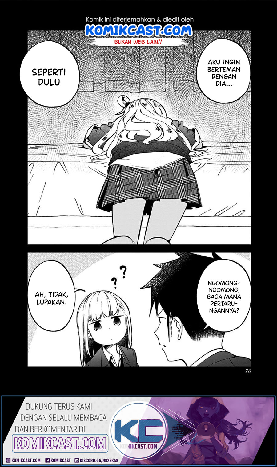 Aharen-san wa Hakarenai Chapter 71 - halaman 17