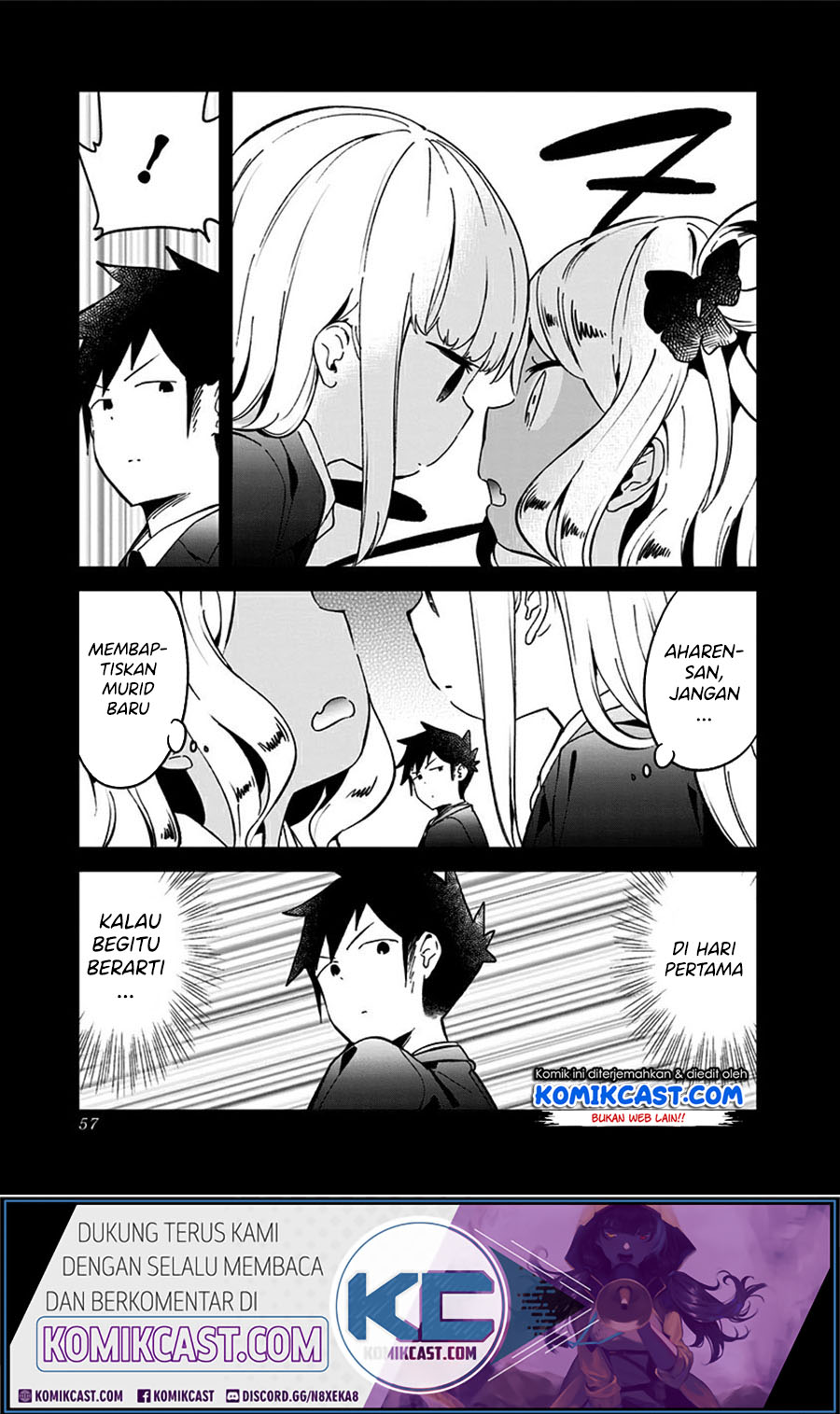 Aharen-san wa Hakarenai Chapter 71 - halaman 4