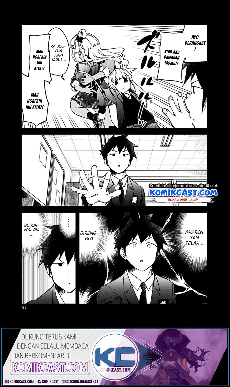 Aharen-san wa Hakarenai Chapter 71 - halaman 8