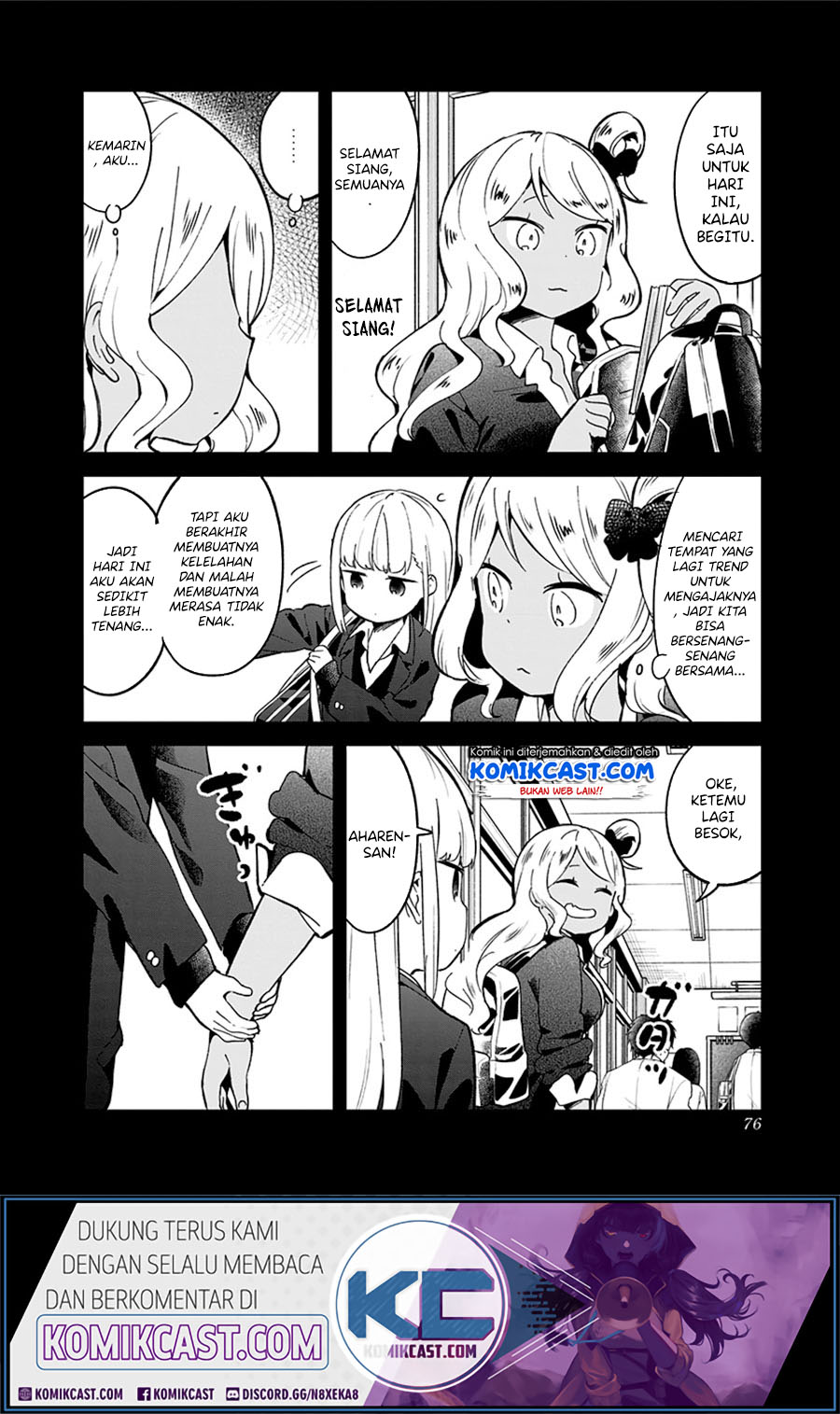 Aharen-san wa Hakarenai Chapter 72 - halaman 4