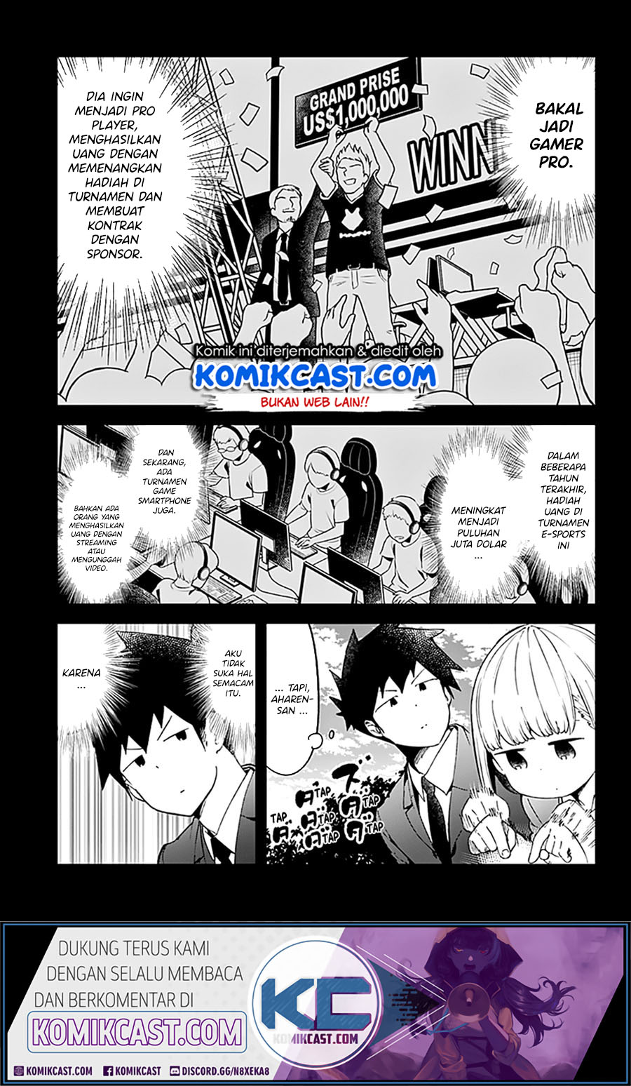 Aharen-san wa Hakarenai Chapter 73 - halaman 3