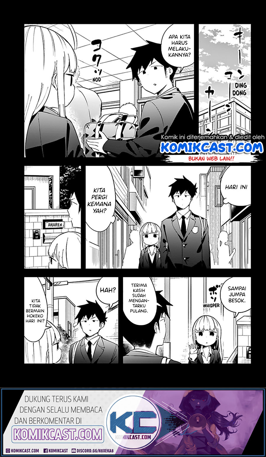 Aharen-san wa Hakarenai Chapter 73 - halaman 9