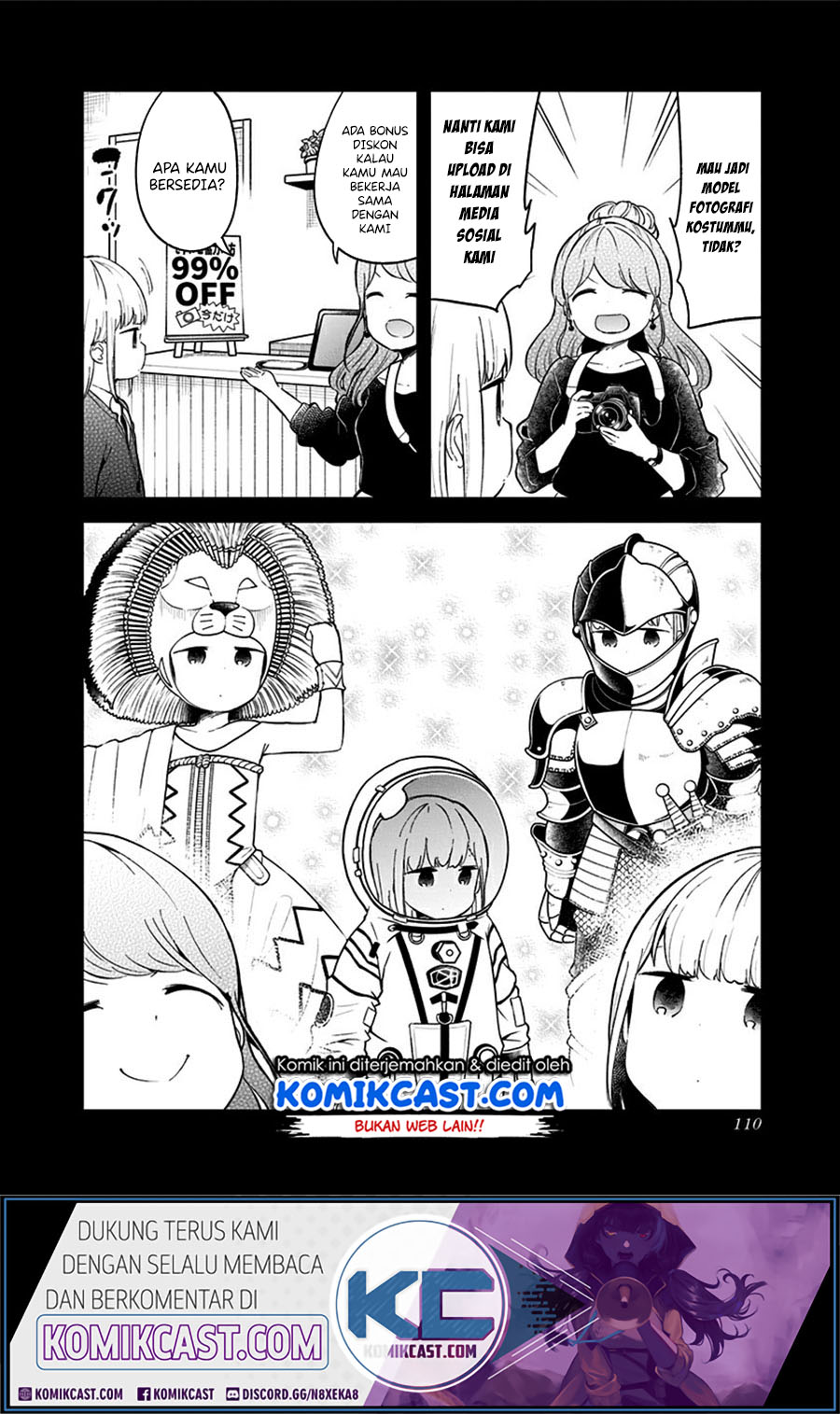 Aharen-san wa Hakarenai Chapter 74 - halaman 9
