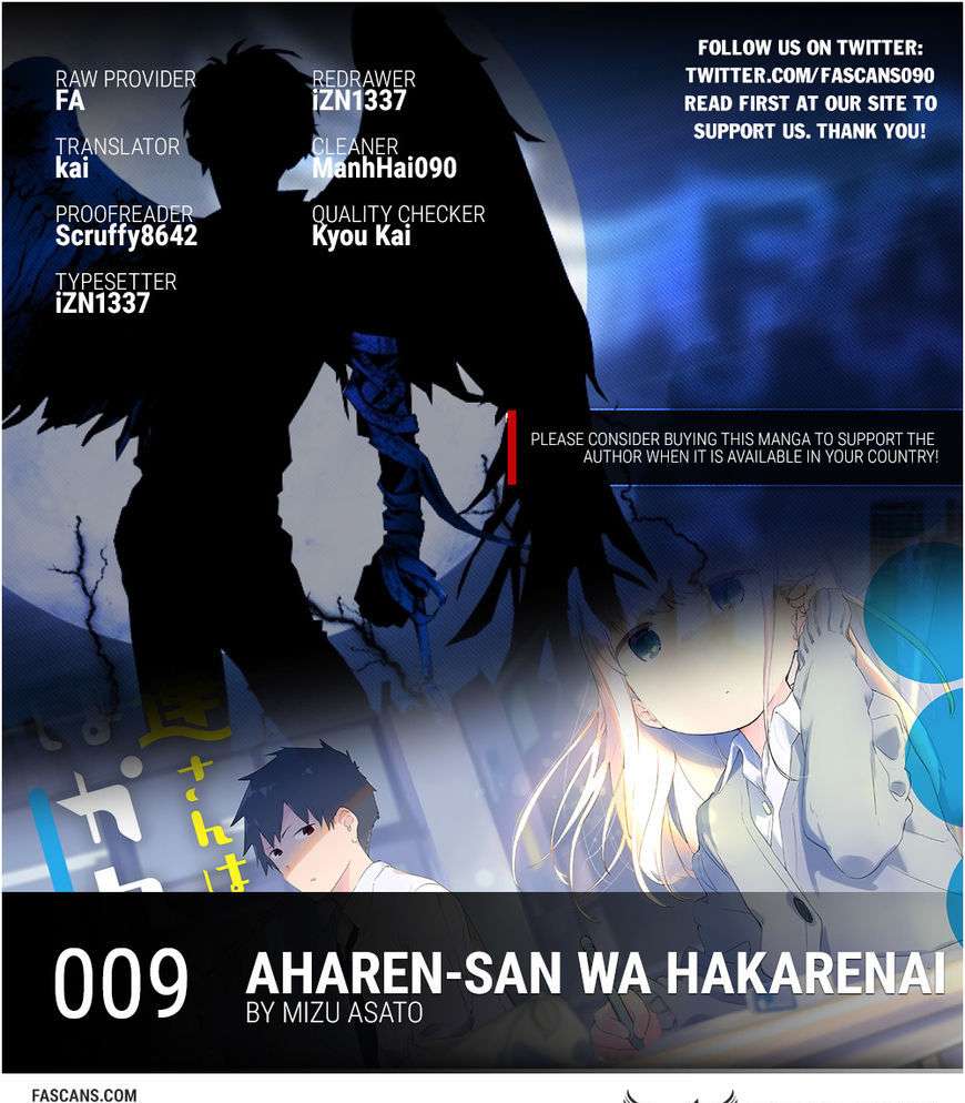 Aharen-san wa Hakarenai Chapter 9 - halaman 1