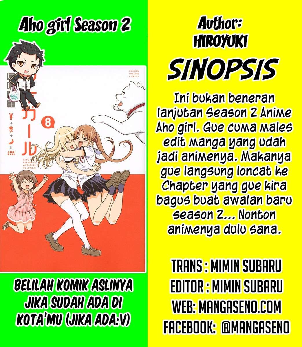 Aho Girl Chapter 99 - halaman 2