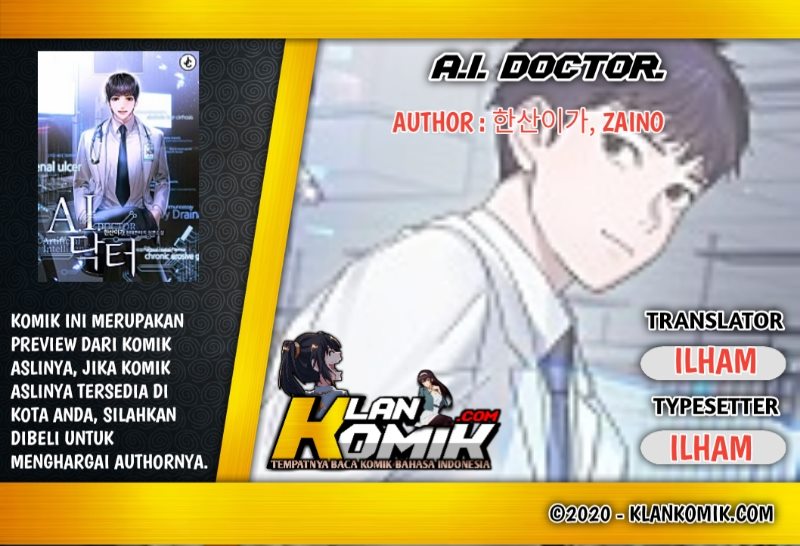 A.I. Doctor Chapter 3 - halaman 1