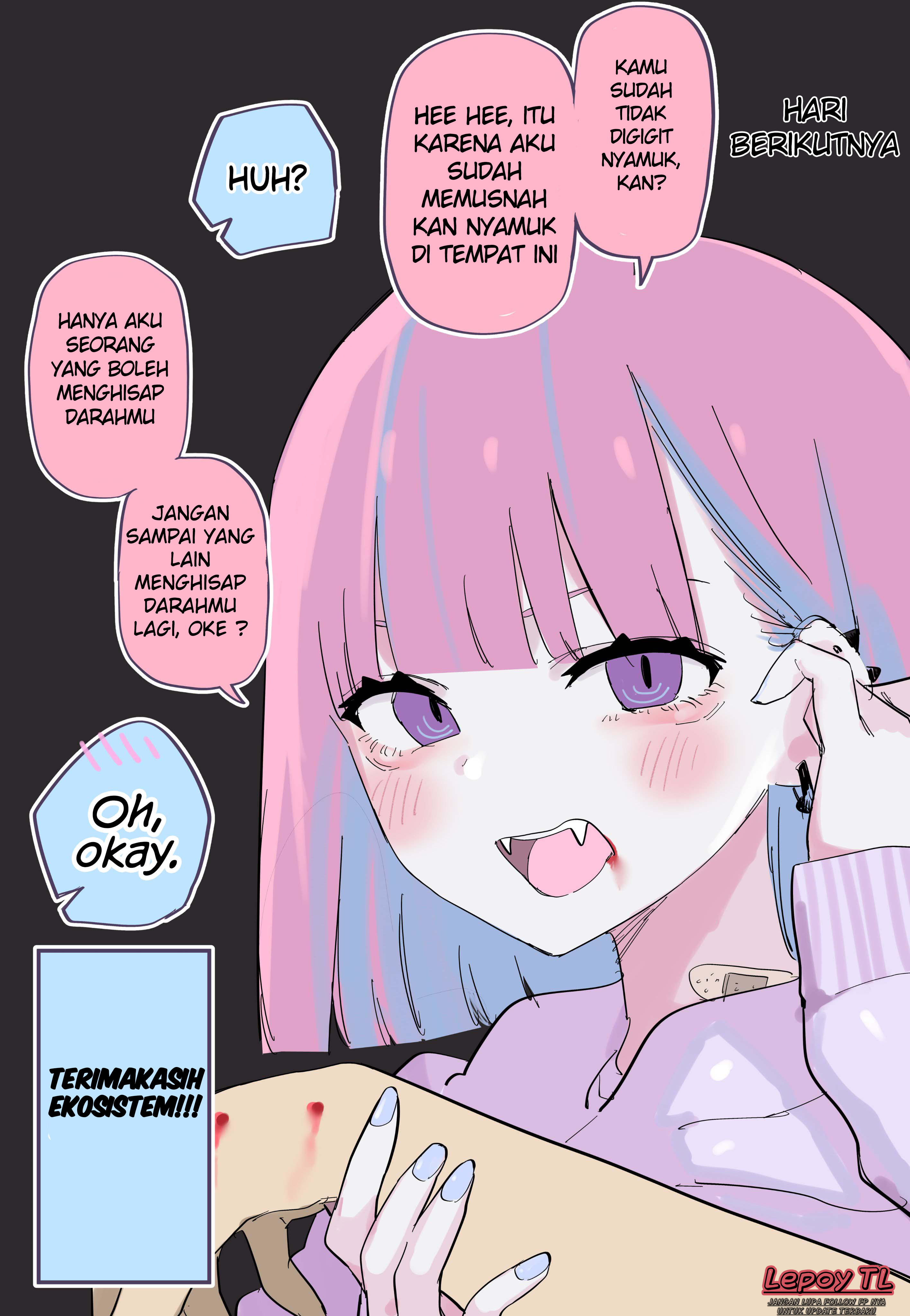 Ai ga Omosugiru Cool Kyuuketsuki-chan Chapter 0 - halaman 2