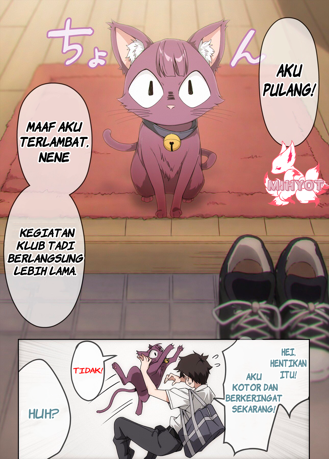 Ai ga Omosugiru Uchi no Yandere Kai Neko (Official Colored) Chapter 1 - halaman 1