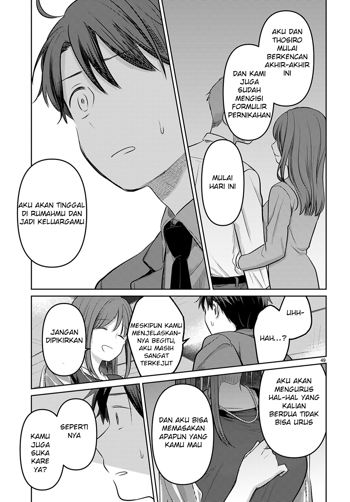 Ai no Senbiki: Mamakatsu Shitara Mama ga Dekita Hanashi Chapter 1 - halaman 55