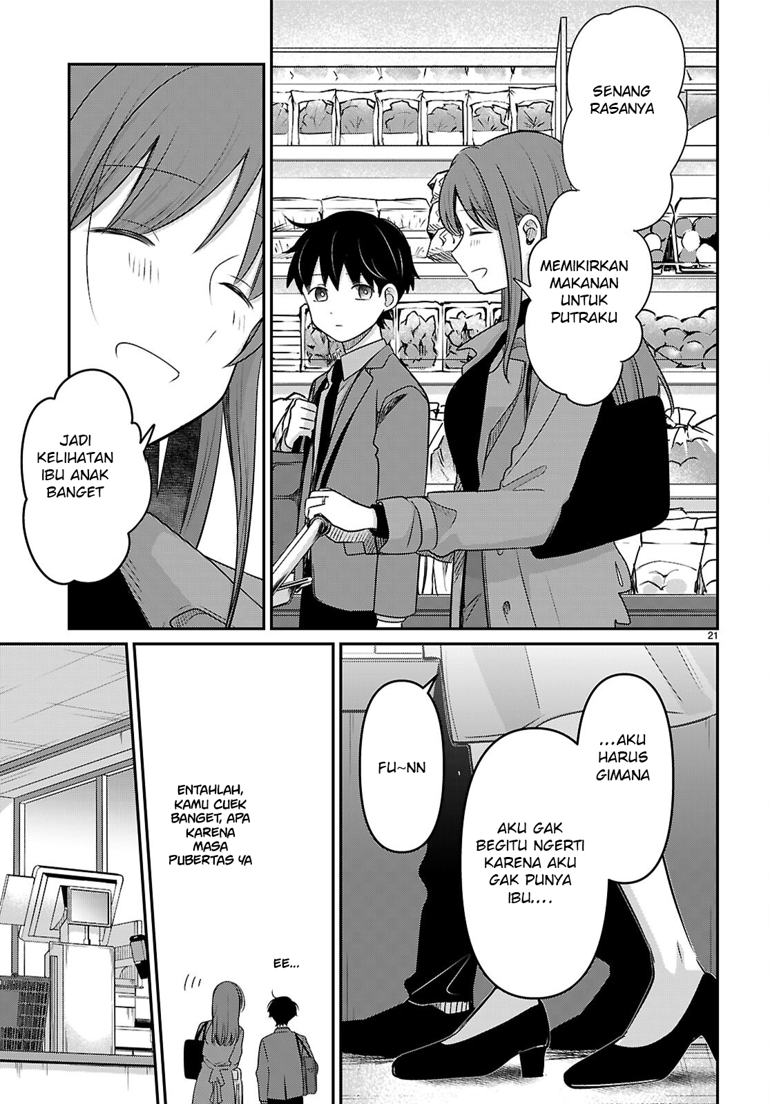 Ai no Senbiki: Mamakatsu Shitara Mama ga Dekita Hanashi Chapter 3 - halaman 23