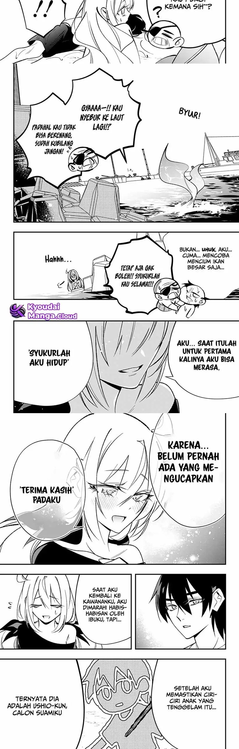 Ai to Ningyo Hime Chapter 1.2 - halaman 11