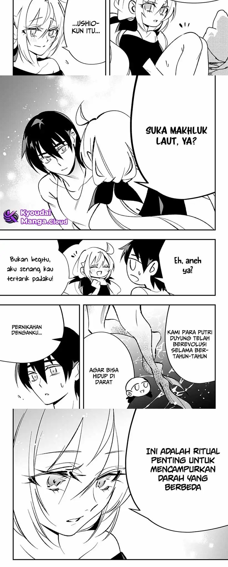 Ai to Ningyo Hime Chapter 1.2 - halaman 6