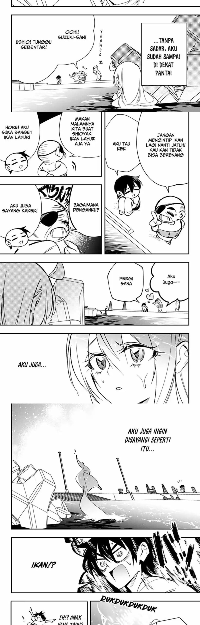 Ai to Ningyo Hime Chapter 1.2 - halaman 8