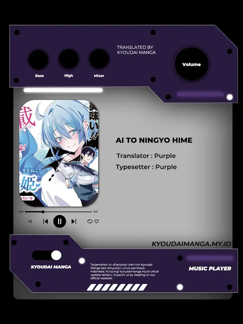 Ai to Ningyo Hime Chapter 13 - halaman 1