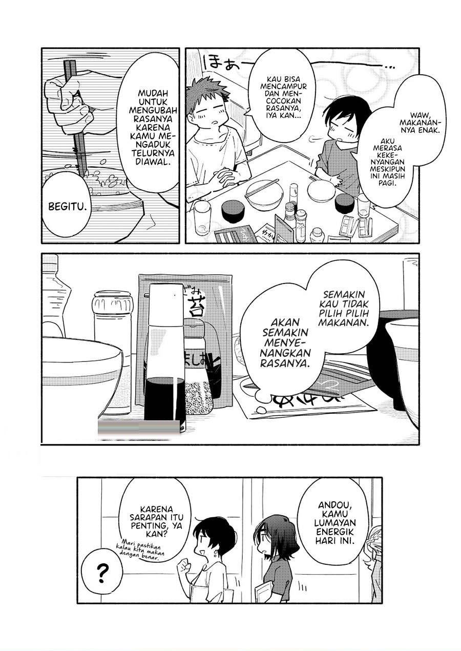 Aikagi-kun to Shiawase Gohan Chapter 6.5 - halaman 4
