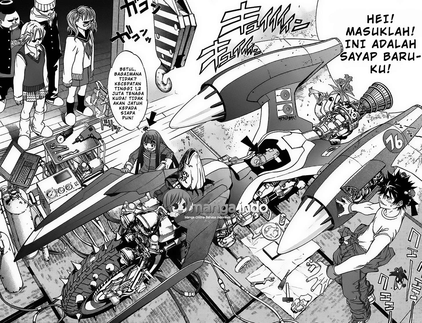 Air Gear Chapter 24 - halaman 23