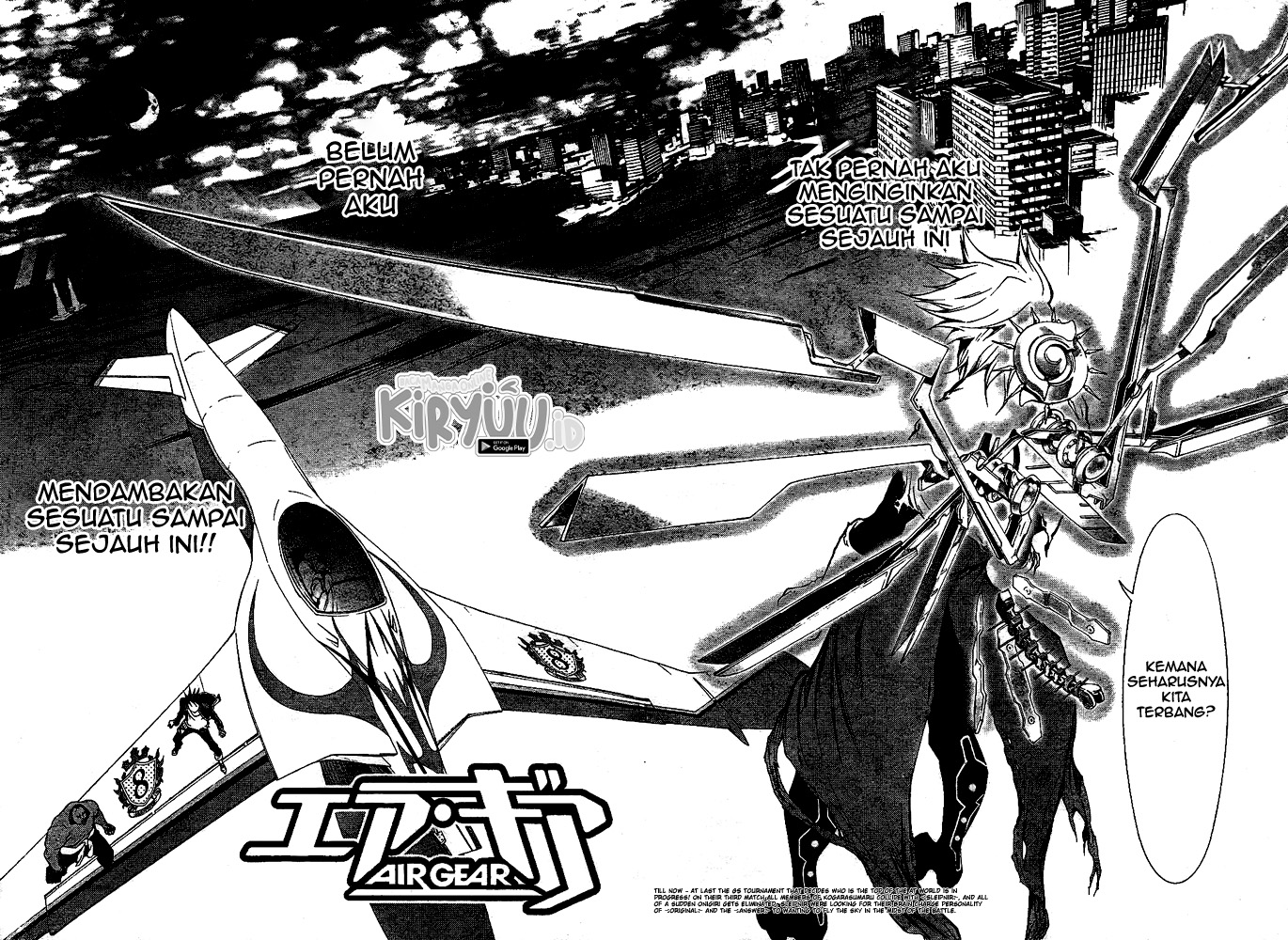 Air Gear Chapter 256 - halaman 6