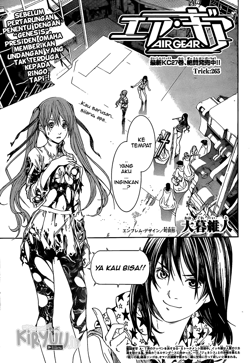 Air Gear Chapter 265 - halaman 5