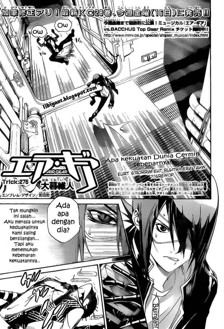 Air Gear Chapter 275 - halaman 2