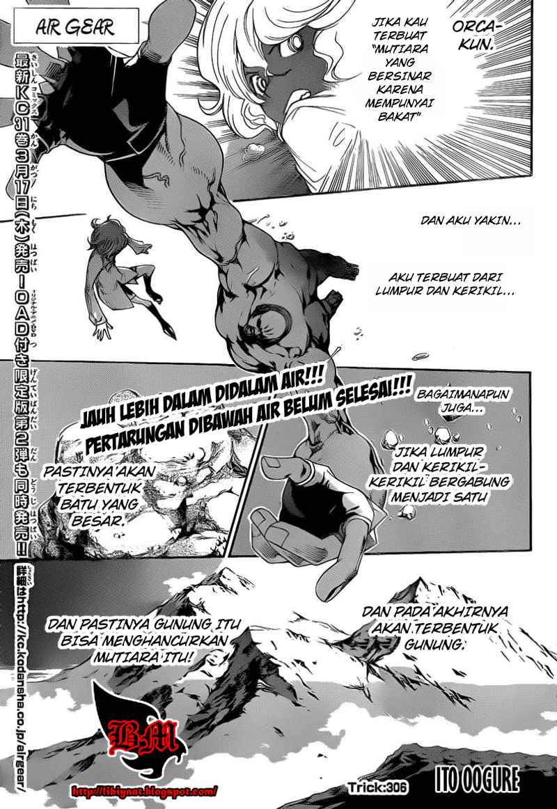Air Gear Chapter 306 - halaman 2
