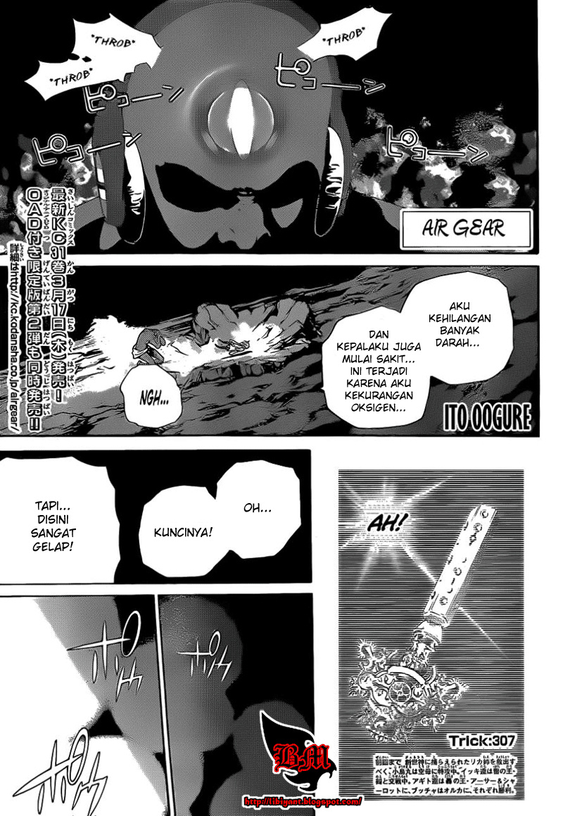 Air Gear Chapter 307 - halaman 2