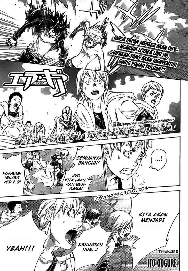 Air Gear Chapter 310 - halaman 2