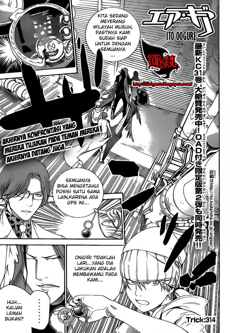 Air Gear Chapter 314 - halaman 3