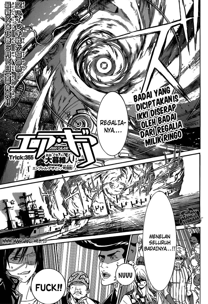 Air Gear Chapter 355 - halaman 2