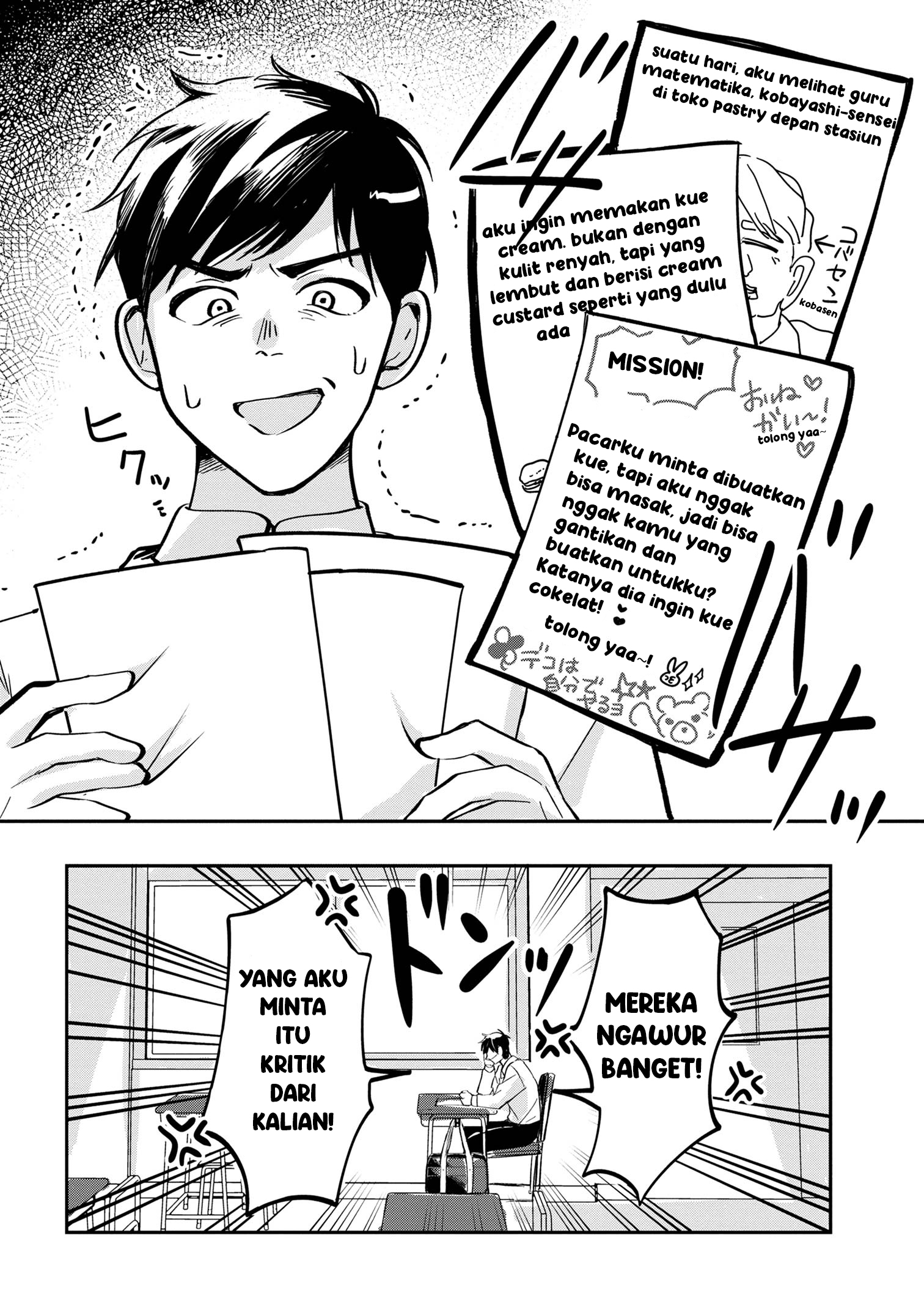 Aisare Tenshi na Classmate ga, Ore ni dake Itazura ni Hohoemu Chapter 1 - halaman 13
