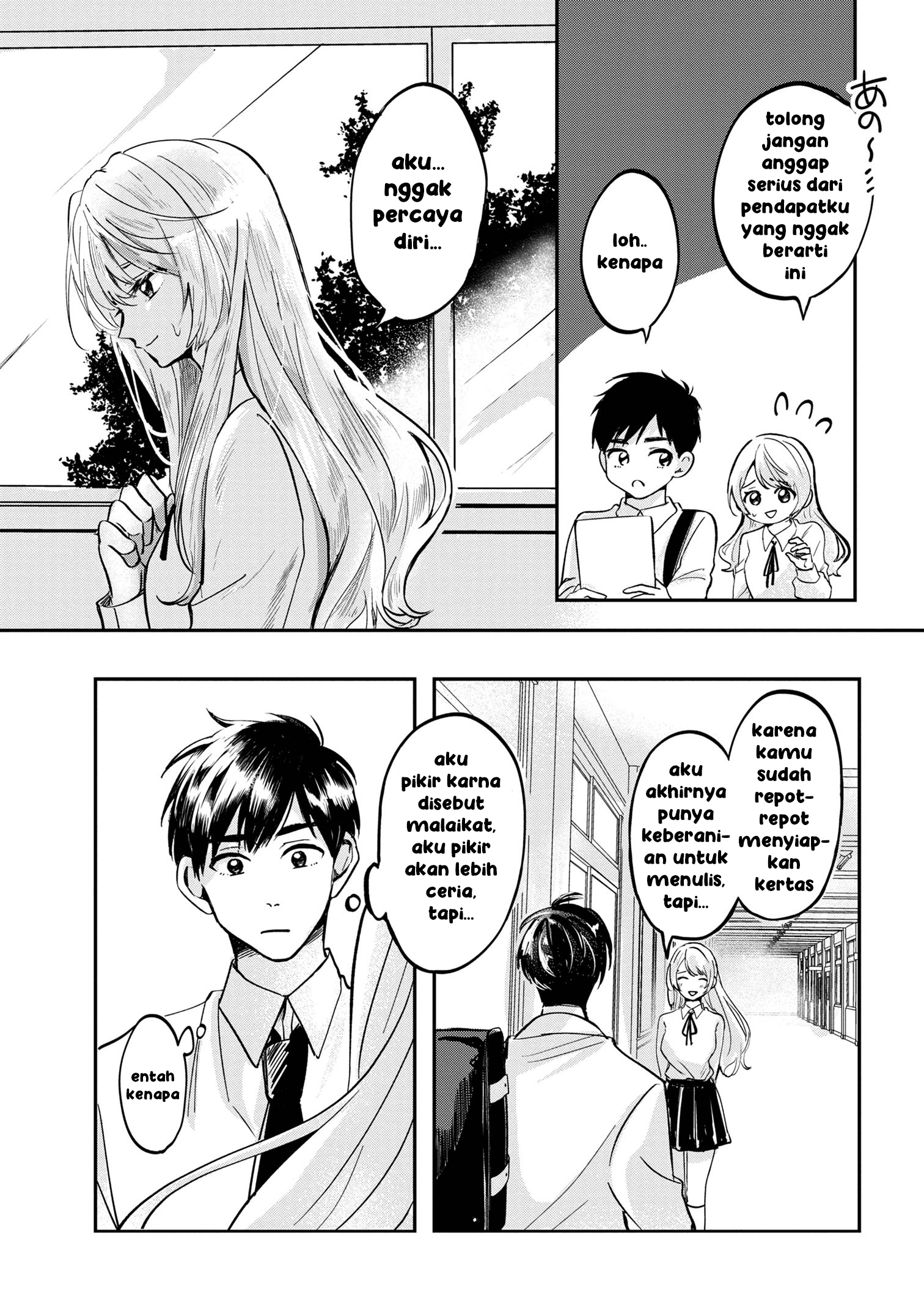 Aisare Tenshi na Classmate ga, Ore ni dake Itazura ni Hohoemu Chapter 1 - halaman 20