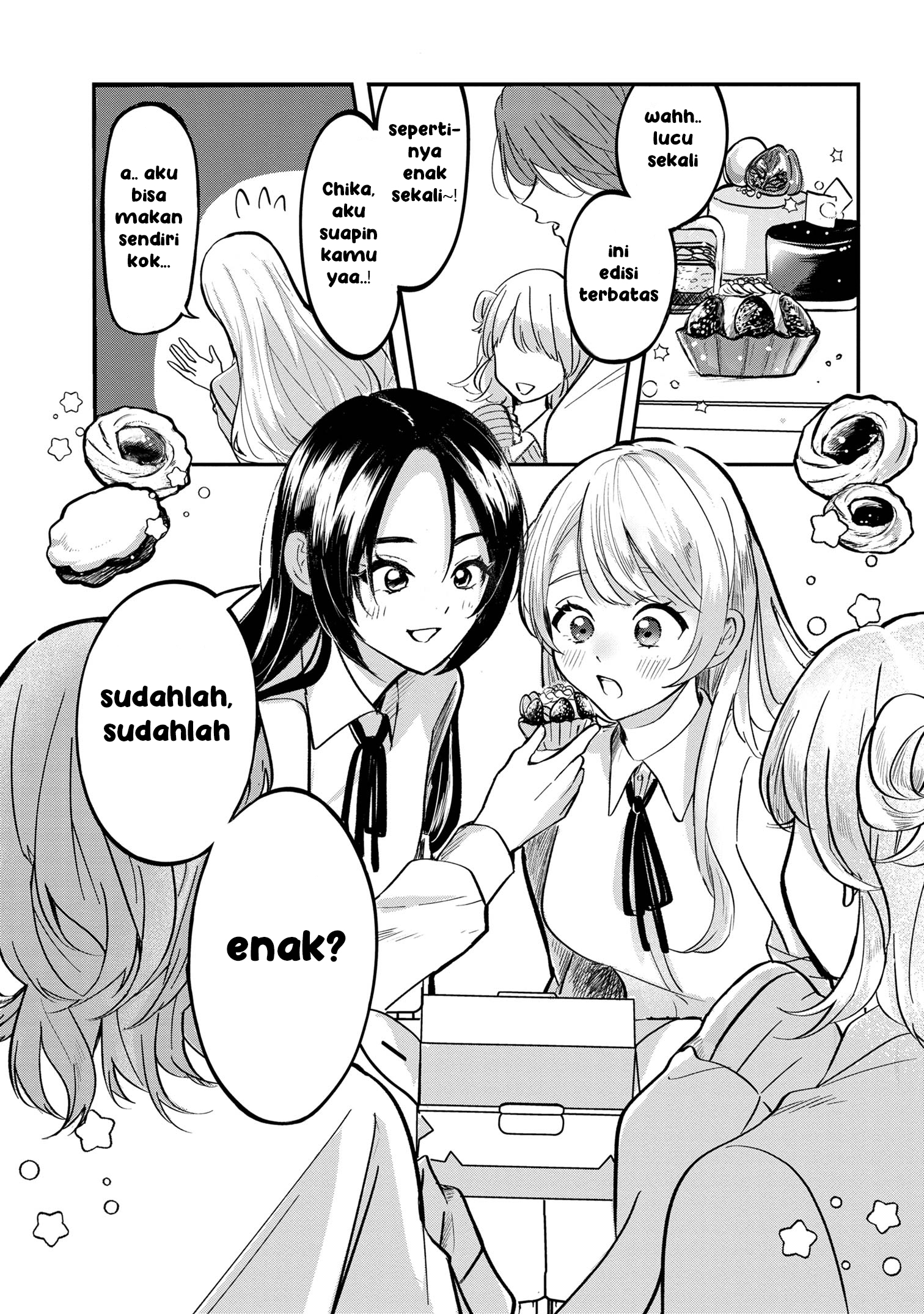 Aisare Tenshi na Classmate ga, Ore ni dake Itazura ni Hohoemu Chapter 1 - halaman 4