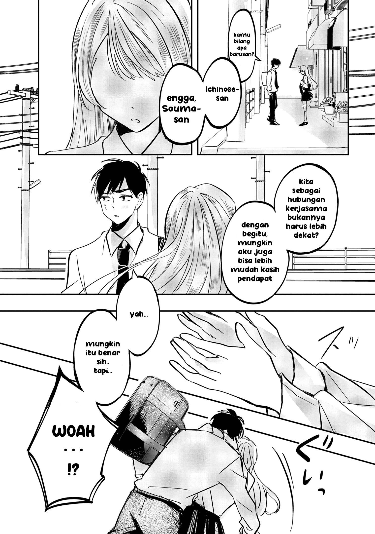 Aisare Tenshi na Classmate ga, Ore ni dake Itazura ni Hohoemu Chapter 1 - halaman 42