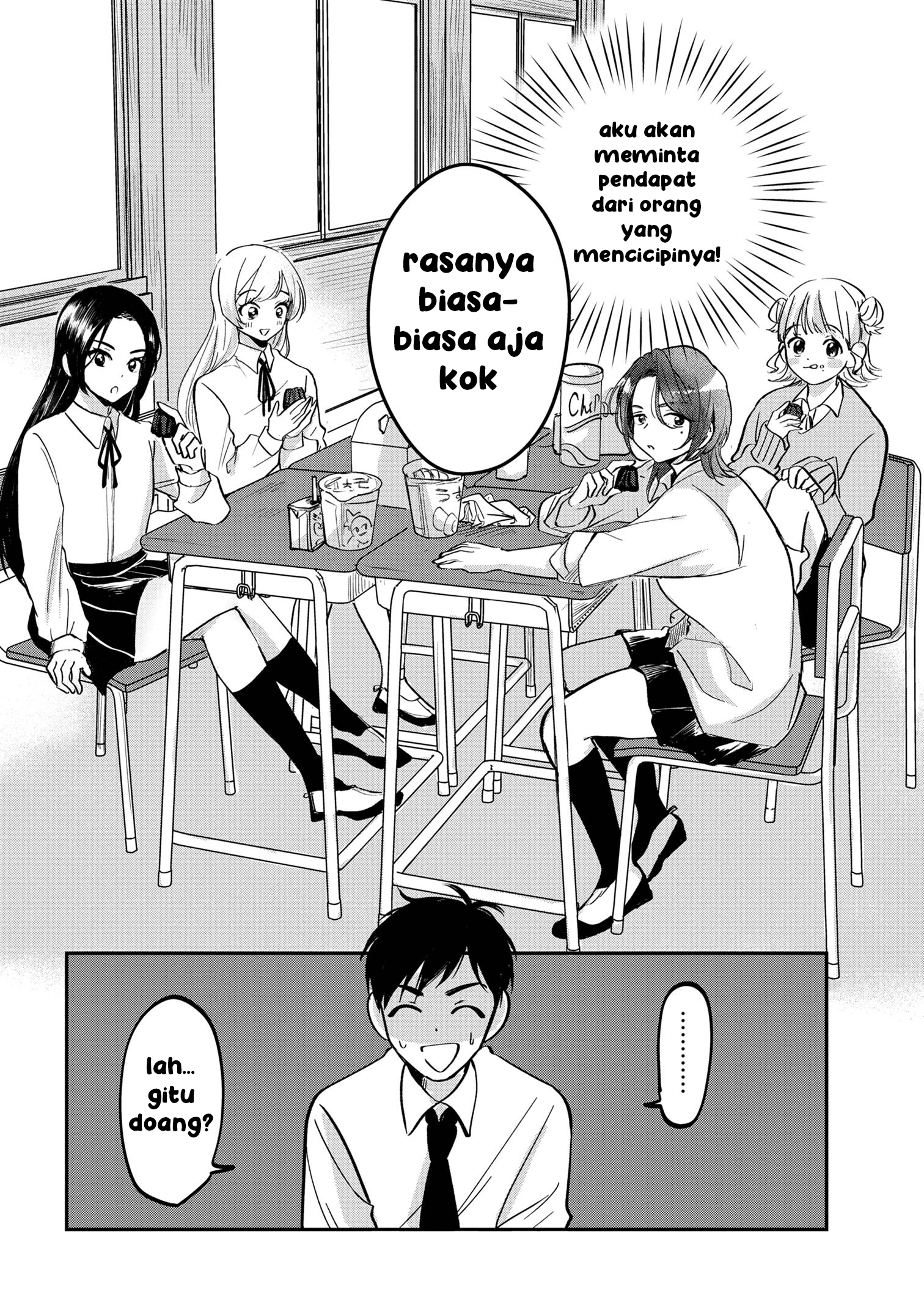 Aisare Tenshi na Classmate ga, Ore ni dake Itazura ni Hohoemu Chapter 1 - halaman 9
