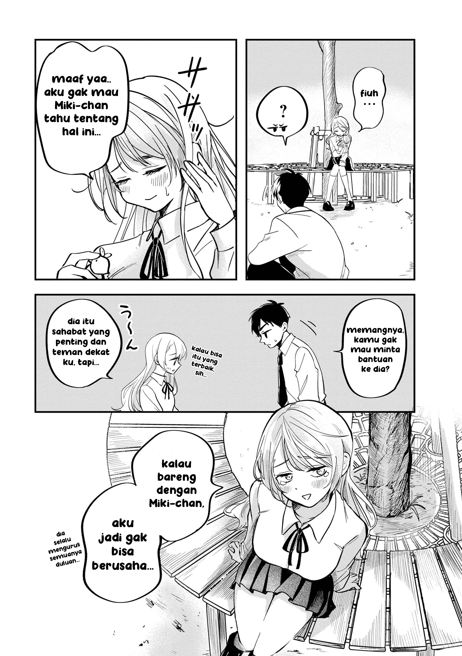 Aisare Tenshi na Classmate ga, Ore ni dake Itazura ni Hohoemu Chapter 2 - halaman 8