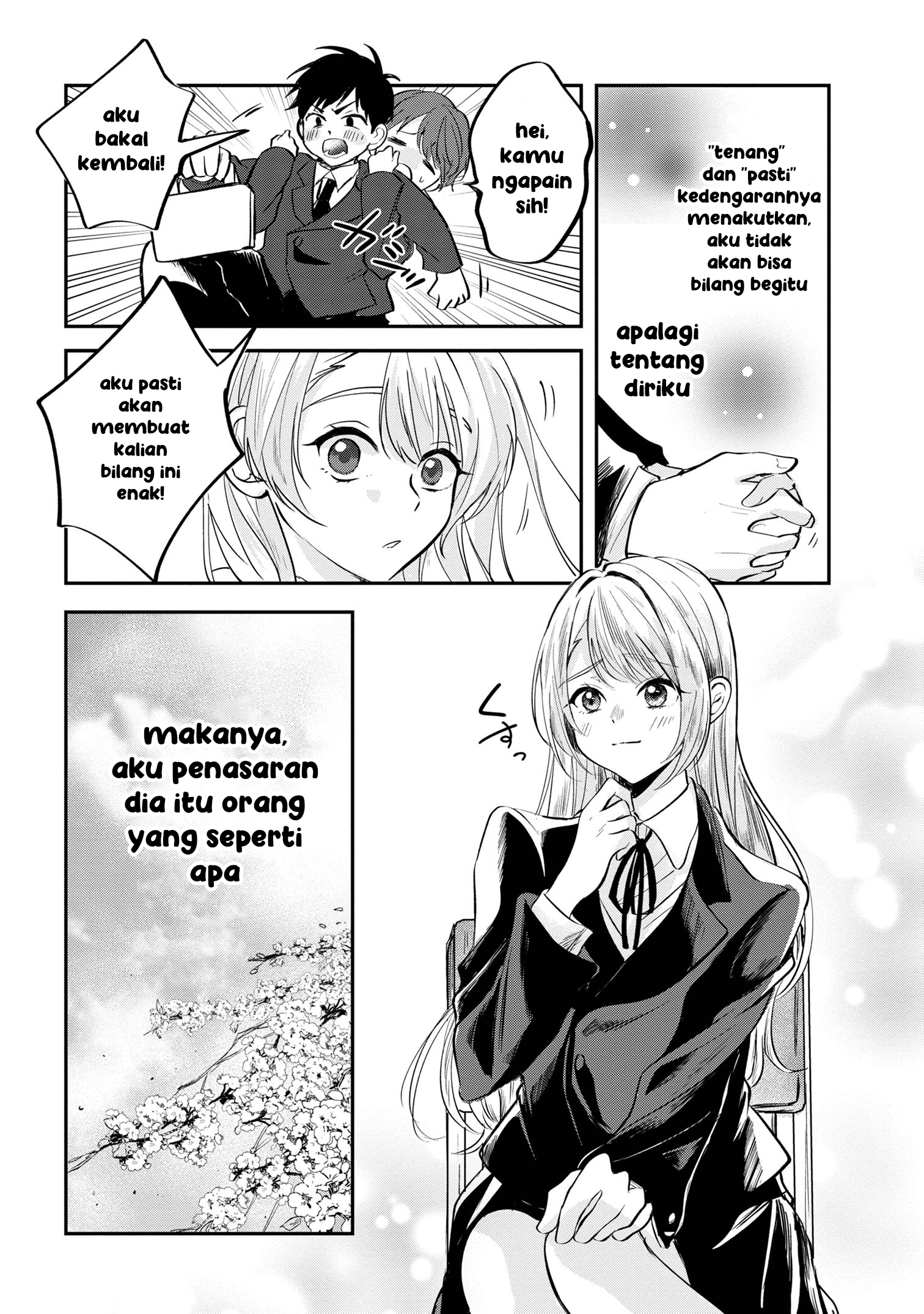 Aisare Tenshi na Classmate ga, Ore ni dake Itazura ni Hohoemu Chapter 3 - halaman 2