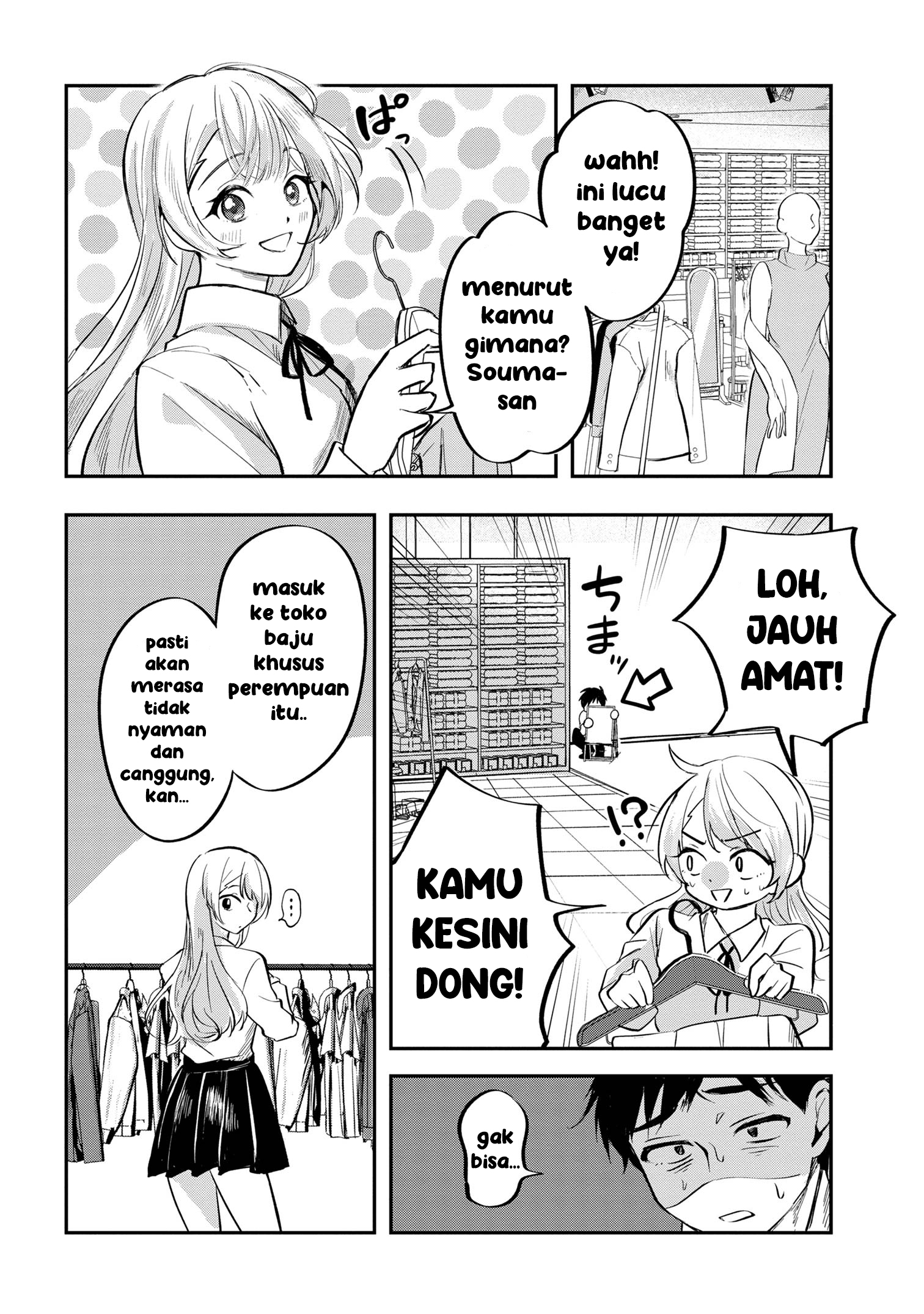 Aisare Tenshi na Classmate ga, Ore ni dake Itazura ni Hohoemu Chapter 3 - halaman 8