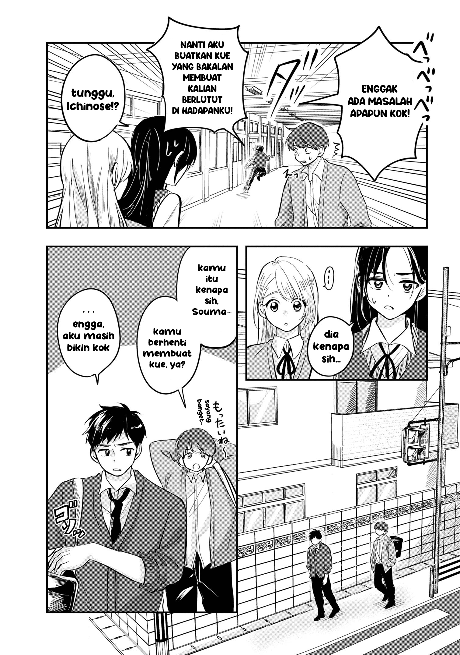 Aisare Tenshi na Classmate ga, Ore ni dake Itazura ni Hohoemu Chapter 4 - halaman 3