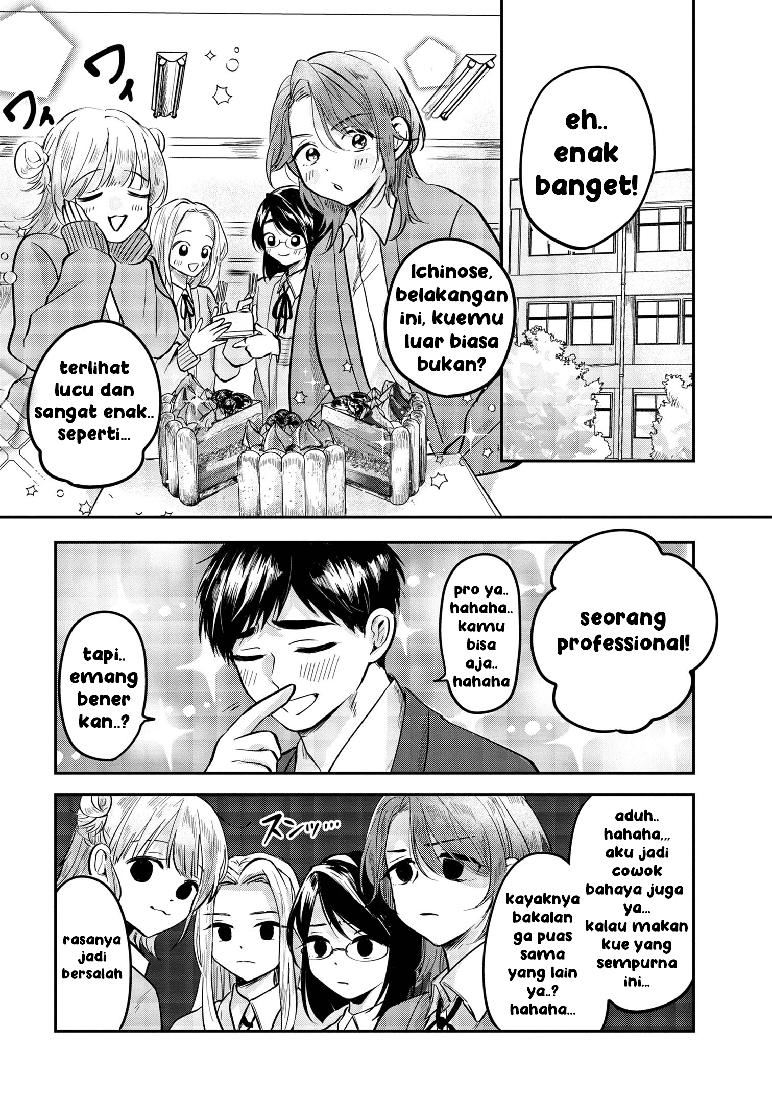 Aisare Tenshi na Classmate ga, Ore ni dake Itazura ni Hohoemu Chapter 5 - halaman 4