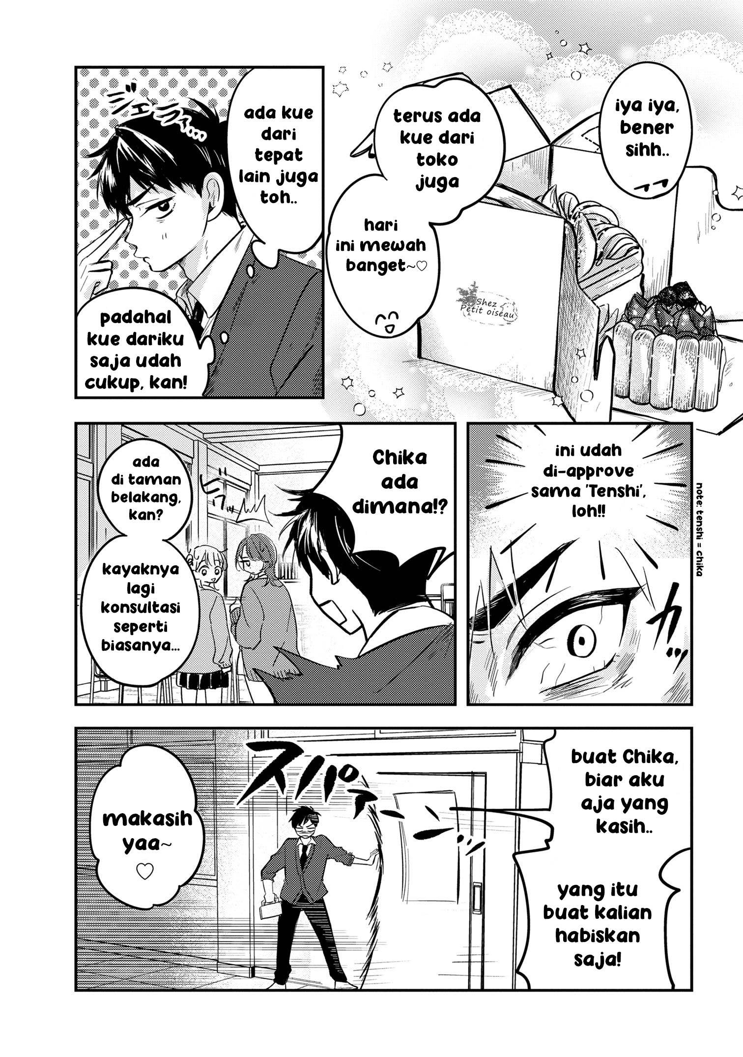 Aisare Tenshi na Classmate ga, Ore ni dake Itazura ni Hohoemu Chapter 5 - halaman 5