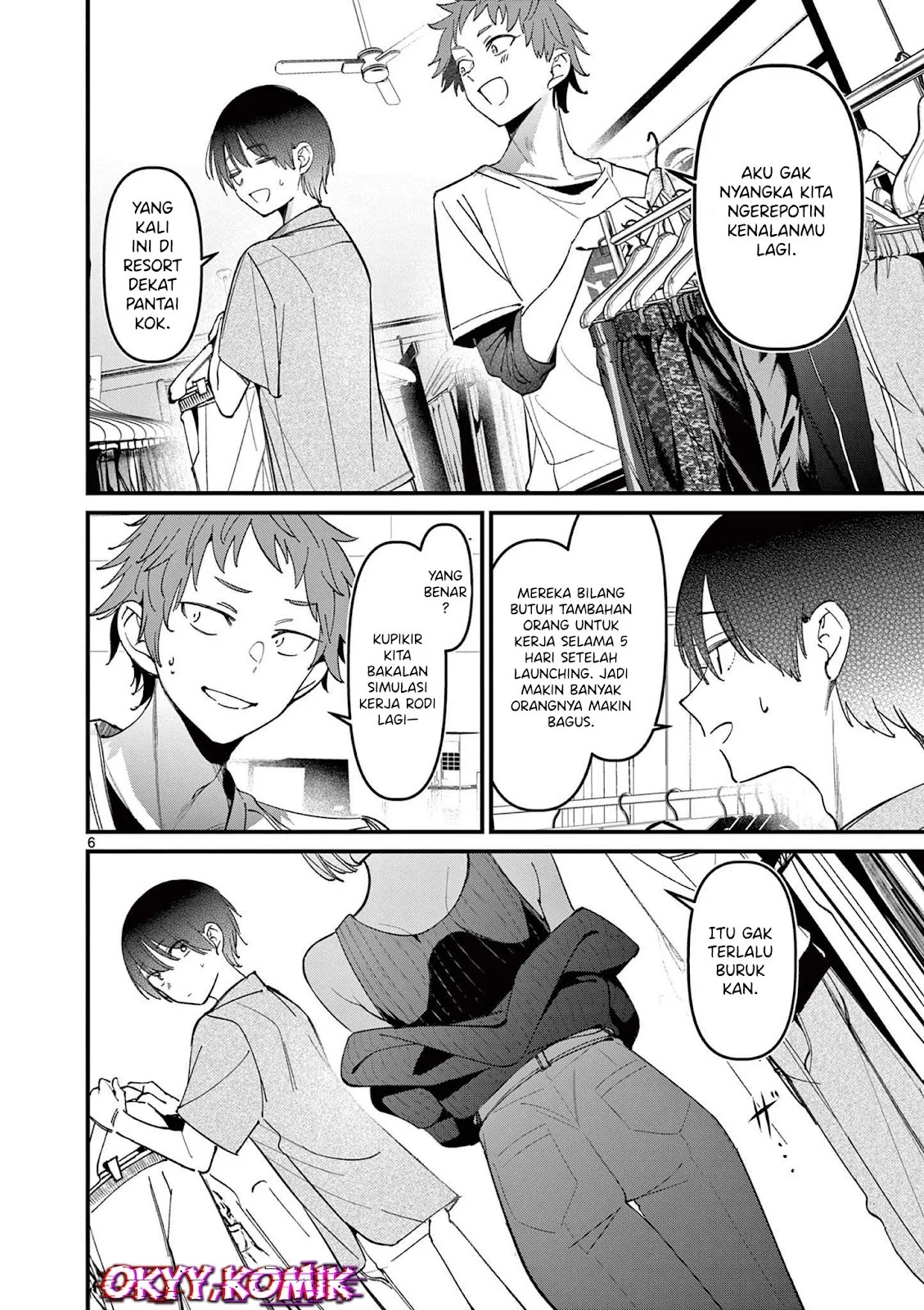 Aitsu no Kanojo Chapter 35 - halaman 9