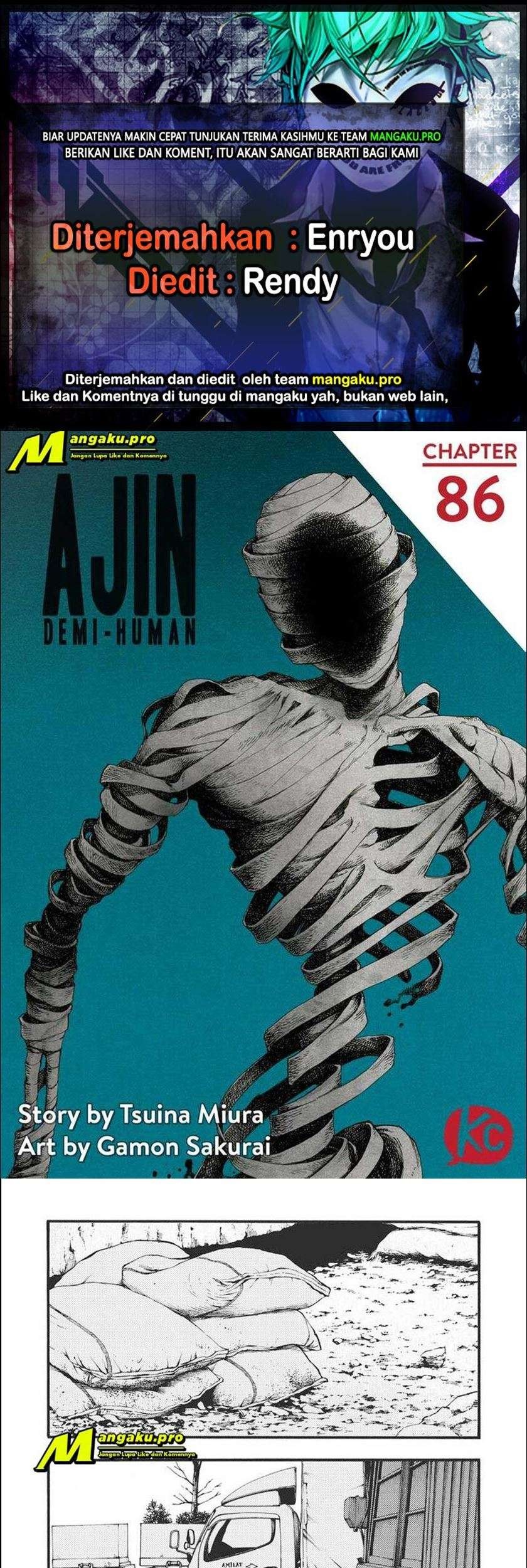 Ajin Chapter 86.1 - halaman 1