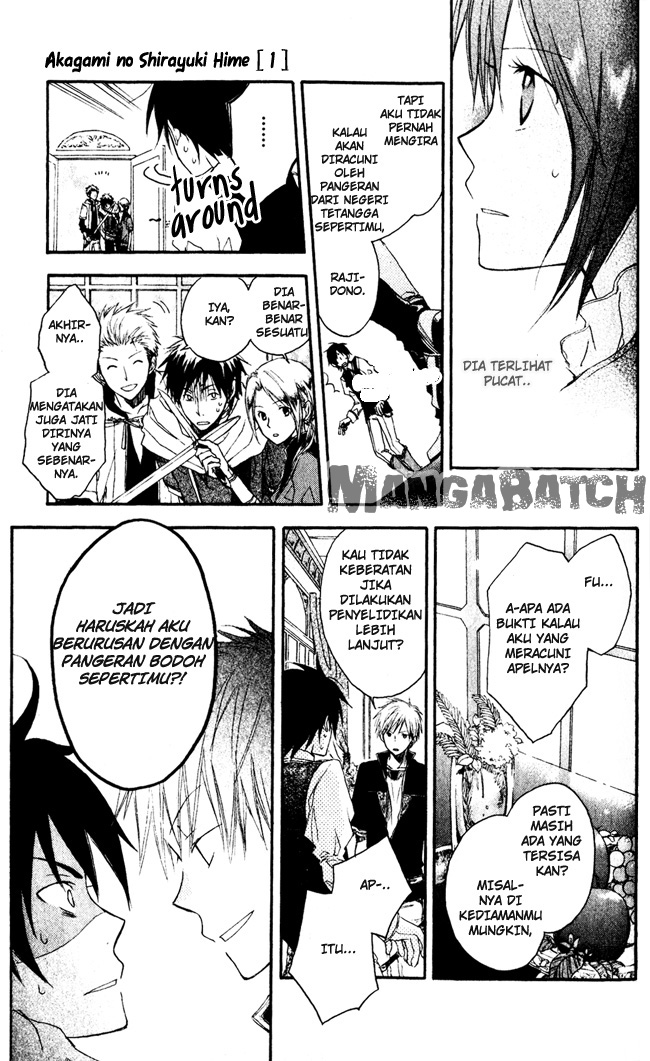 Akagami no Shirayuki-hime Chapter 1 - halaman 35