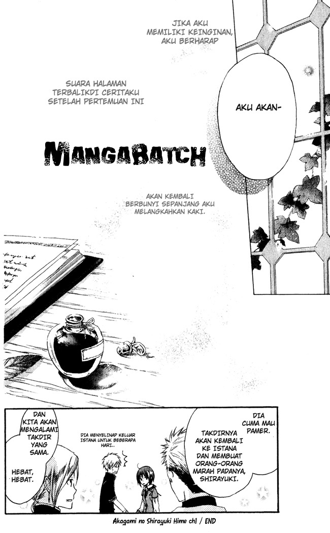 Akagami no Shirayuki-hime Chapter 1 - halaman 42