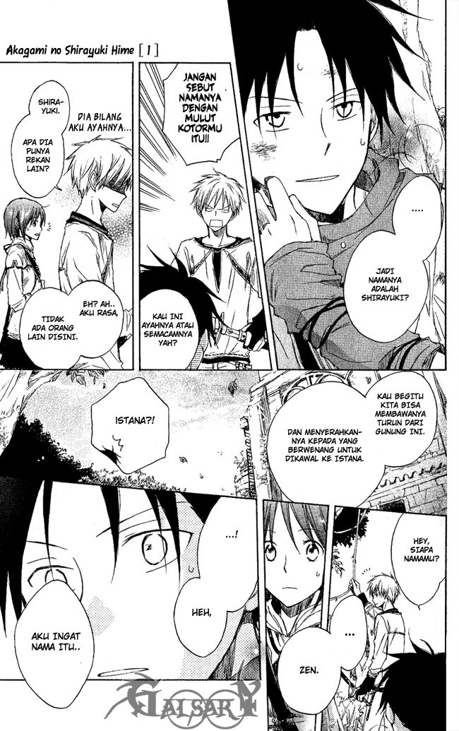 Akagami no Shirayuki-hime Chapter 2 - halaman 36