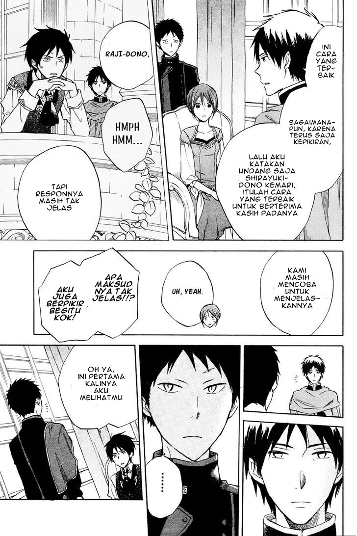 Akagami no Shirayuki-hime Chapter 20 - halaman 33