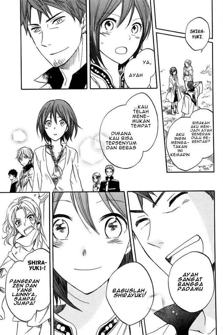 Akagami no Shirayuki-hime Chapter 26 - halaman 35