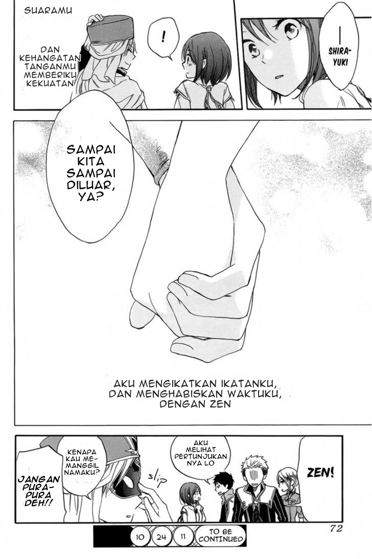 Akagami no Shirayuki-hime Chapter 27 - halaman 48