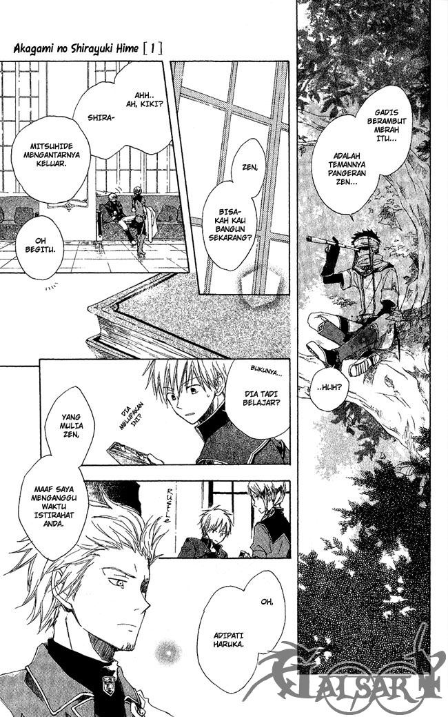 Akagami no Shirayuki-hime Chapter 3 - halaman 10