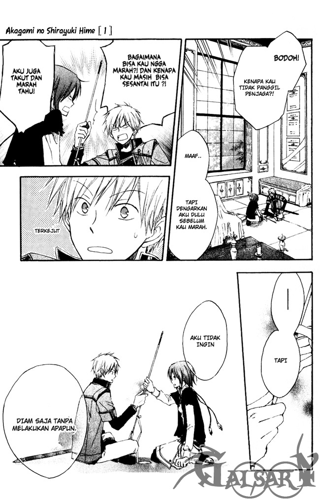 Akagami no Shirayuki-hime Chapter 3 - halaman 24