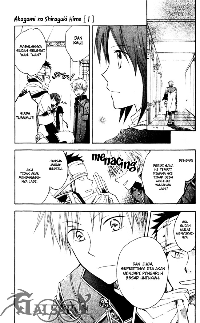 Akagami no Shirayuki-hime Chapter 3 - halaman 38